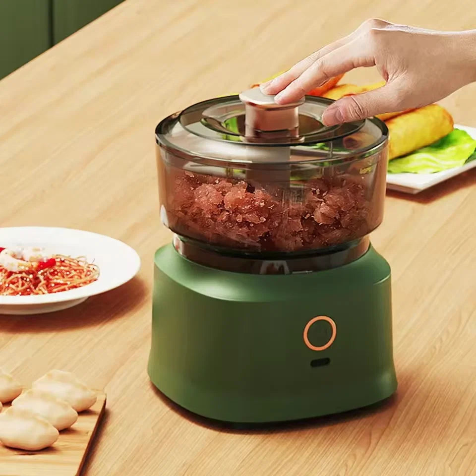 Mini Electric Meat Grinder – Wireless Food Chopper