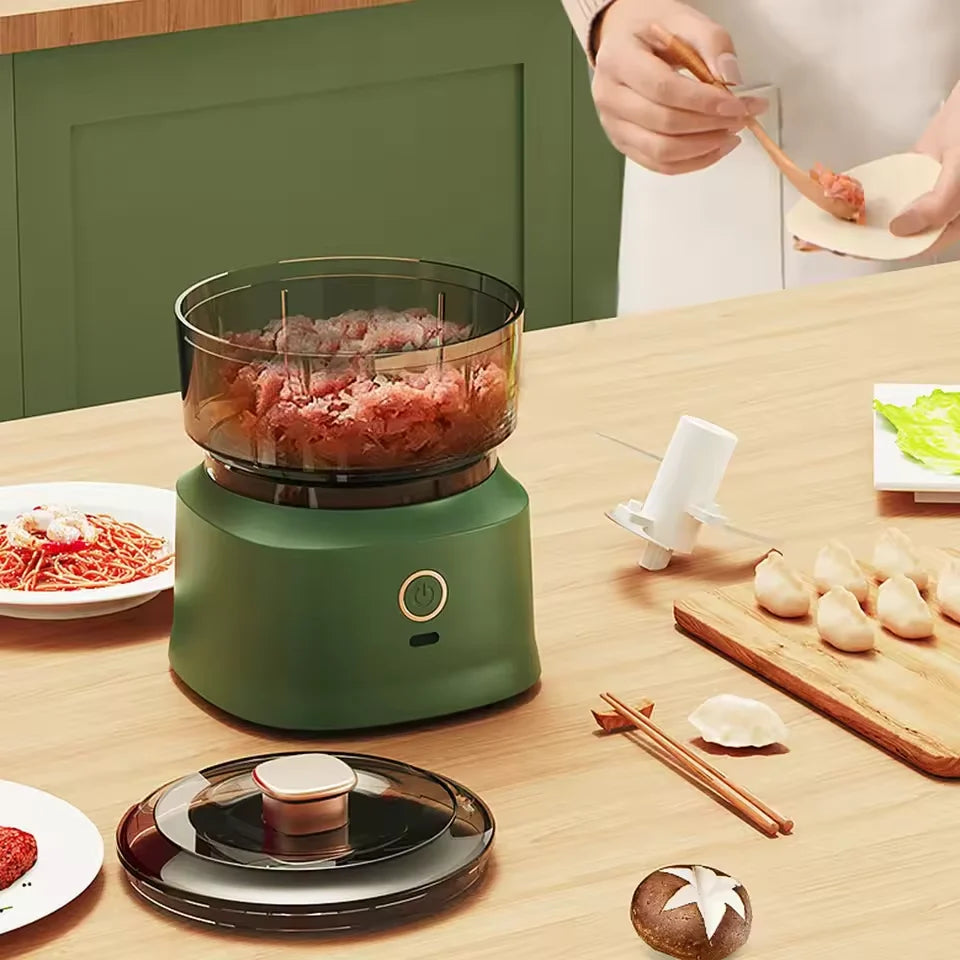 Mini Electric Meat Grinder – Wireless Food Chopper